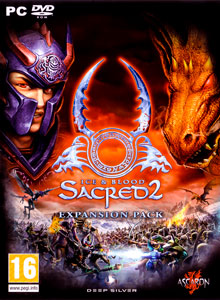 Обложка от игры Sacred 2 Ice & Blood