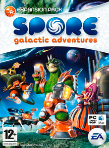Обложка от игры Spore Galactic Adventures