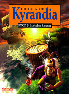 Обложка от игры The Legend Of Kyrandia, Book Three - Malcolm's Revenge