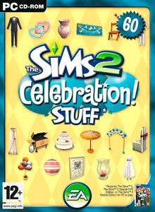 Обложка от игры Sims 2 Celebration Stuff