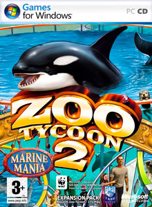 Обложка от игры Zoo Tycoon 2 Marine Mania