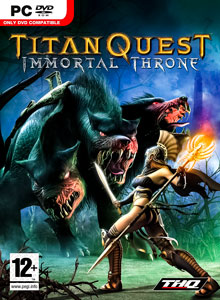 Обложка от игры Titan Quest Immortal Throne