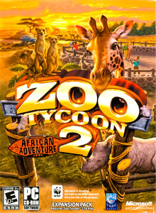 Обложка от игры Zoo Tycoon 2 African Adventure