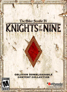 Обложка от игры The Elder Scrolls Knights Of The Nine