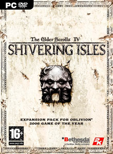 Обложка от игры The Elder Scrolls Shivering Isles