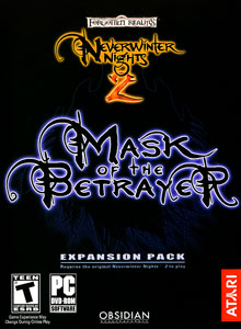 Обложка от игры Neverwinter Nights 2 Mask Of The Betrayer