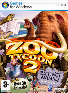 Обложка от игры Zoo Tycoon 2 Extinct Animals