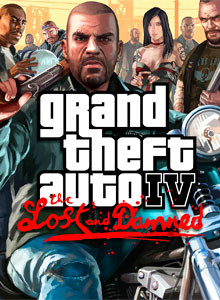 Обложка от игры GTA 4 The Lost And Damned