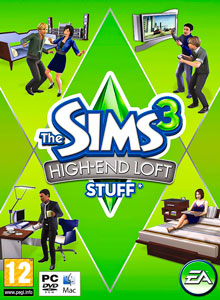 Обложка от игры The Sims 3 High-End Loft Stuff
