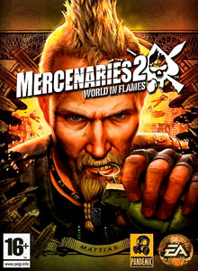 Обложка от игры Mercenaries 2 World In Flames