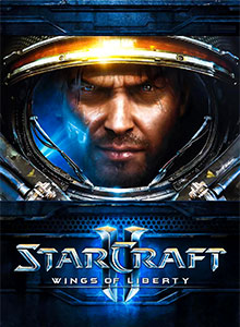 Обложка от игры StarCraft 2 Wings Of Liberty