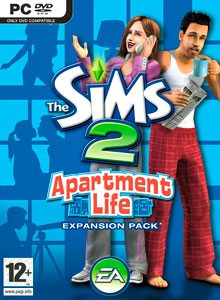 Обложка от игры The Sims 2 Переезд В Квартиру