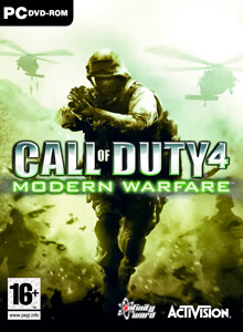 Обложка от игры Call Of Duty Modern Warfare