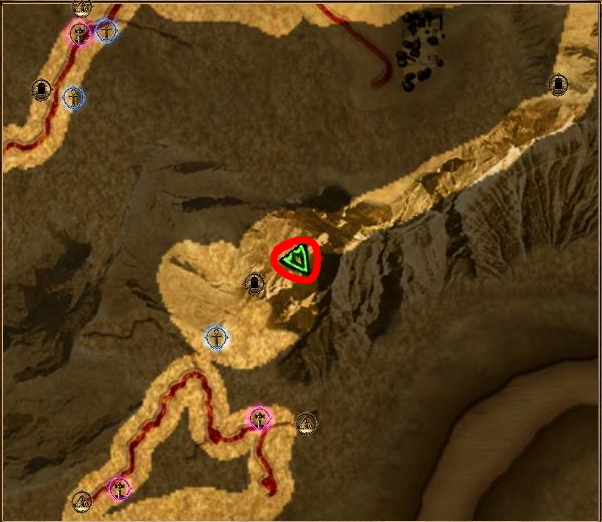Местоположение Хаграста на карте