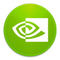 Nvidia Control Panel Штучная Иконка в стиле App