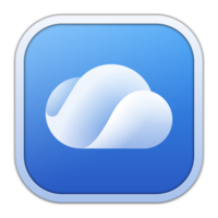 OneDrive Штучная Иконка в стиле Squircle