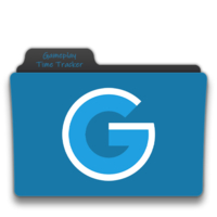 Gameplay Time Tracker Штучная Иконка в стиле Folder
