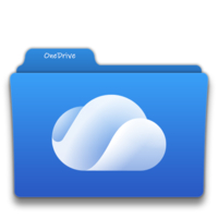 OneDrive Штучная Иконка в стиле Folder