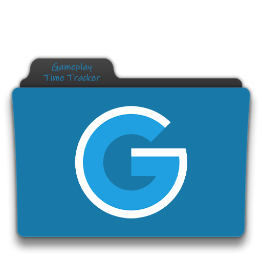 Gameplay Time Tracker Штучная Иконка в стиле Folder
