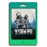 Escape From Tarkov Штучная Иконка в стиле Cut Card Web