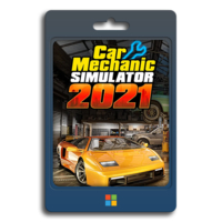 Car Mechanic Simulator 2021 Штучная Иконка в стиле Cut Card MS
