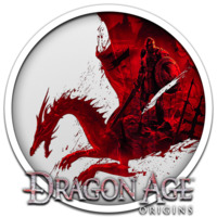 Dragon Age - Origins Иконка (White Circle) 2