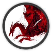 Dragon Age - Origins Иконка (Grey Circle) 1
